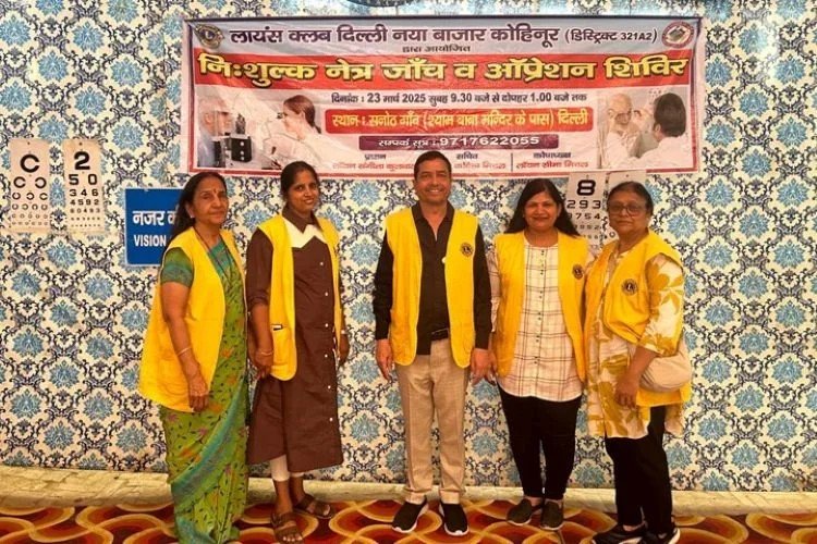 Eye Camp at Village Sanoth (near Shayam Baba Mandir)