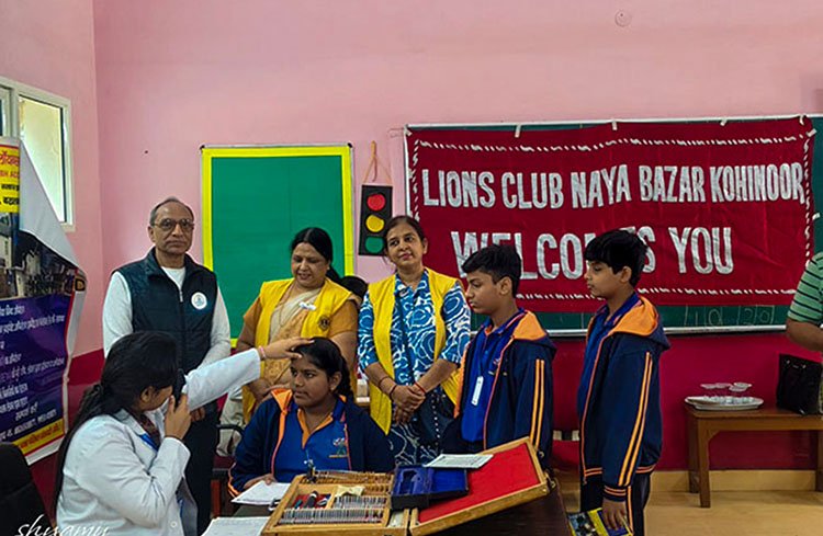 School Eye Screening Camp at Virmani Public School(VPS), Roop Nagar, Delhi