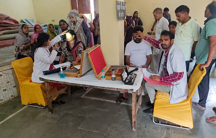 Eye Camp with new G9 Foundation